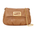 Fendista Pochette, &pound;550, Handbags, Brown, Leather, Front view